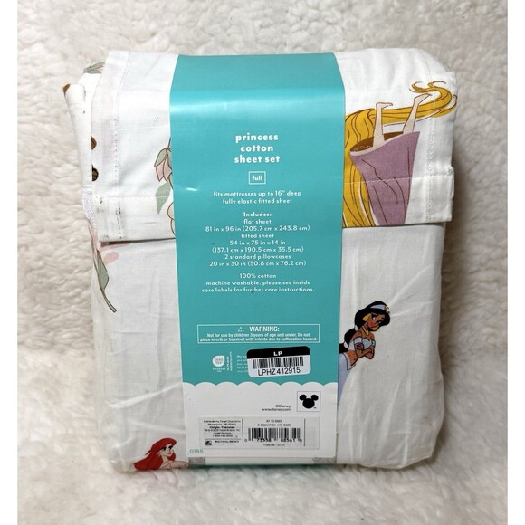 Full Princess Characters Kids' Sheet Set - The Disney Collection by Pillowfort - Picture 6 of 6